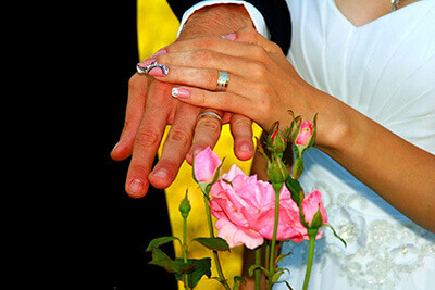 Nägel zur Hochzeit